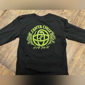 Boys small- Santa Cruz long sleeve shirt.